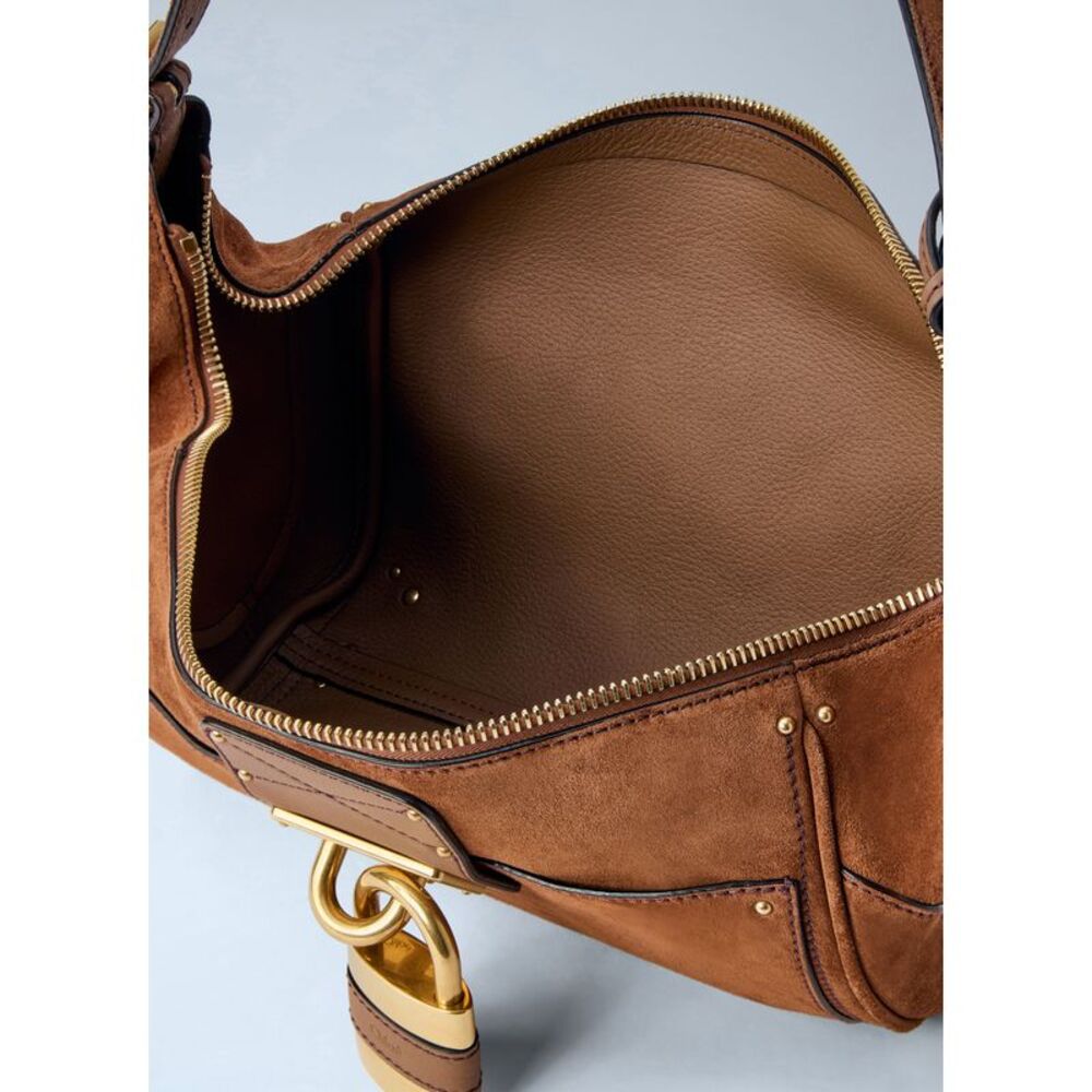 Chloé Women Paddington Suede Crossbody Bag - Picture 6 of 6